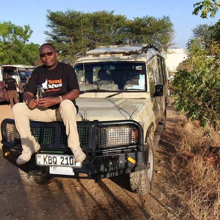 Top Safari Guide and Driver, Edward Chege