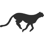 A cheetah icon.