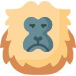 A golden monkey icon.