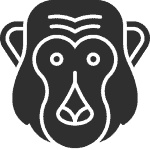A olive-baboon-icon