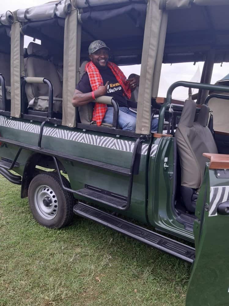 One of Kwezi Safaris top safari guides, George